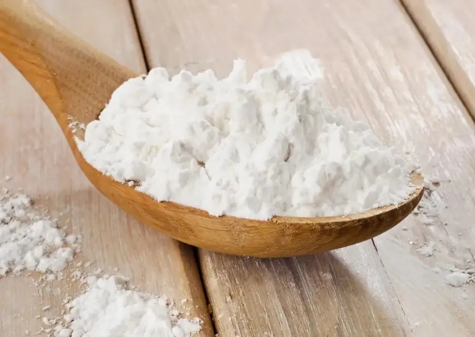 Chemically modified starch powder with 10 food-grade E-code variants